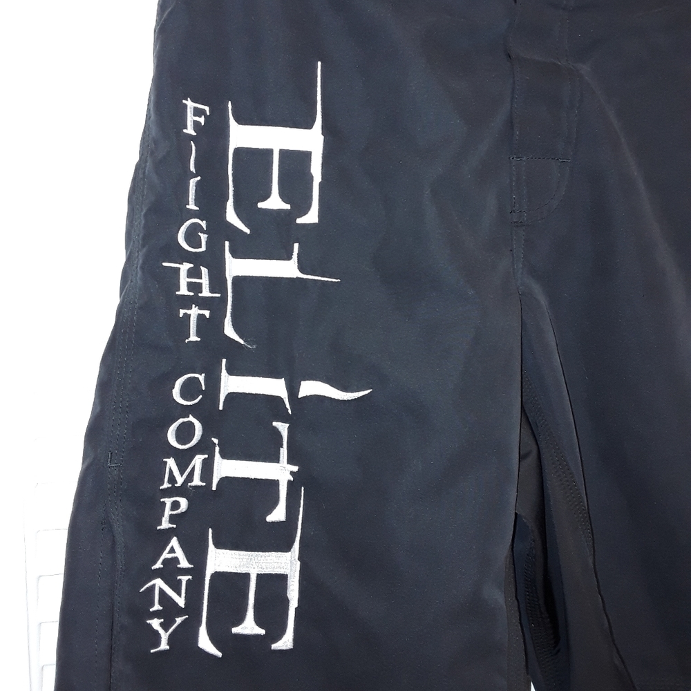 Black White Boxing MMA Board Shorts Sport Men's - Picture 4 of 8